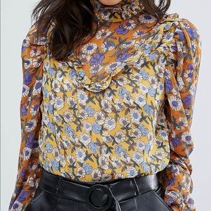 Boohoo floral shirt